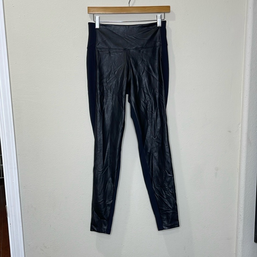 Athleta Delancey Shine Tight Leggings Black Size Small